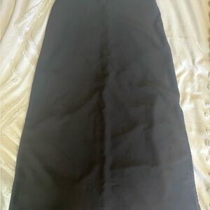 Brandy Melville Black Maxi Skirt with Slit